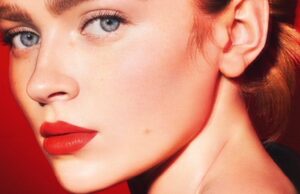 Sadie Sink Lights Up Armani Sì Passione Perfume Ad