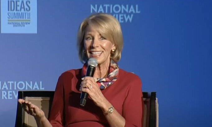 Trump Education Secretary Betsy DeVos Raises Red Flag About Tim Walz and Teacher Union Head Randi Weingarten – ‘5-Alarm Fire’ | The Gateway Pundit