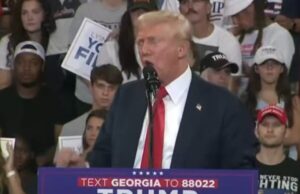 Trump’s Own Supporters Walked Out On Him In Georgia