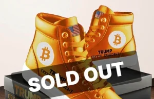 Donald Trump and Bitcoin themed sneakers sold out at $499