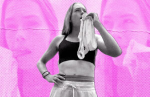 Colleen Quigley Does Tongue Stretches for Her Pelvic Floor