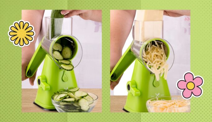 The Zulay Kitchen Rotary Cheese Grater Is a Must for Home Chefs| Well+Good