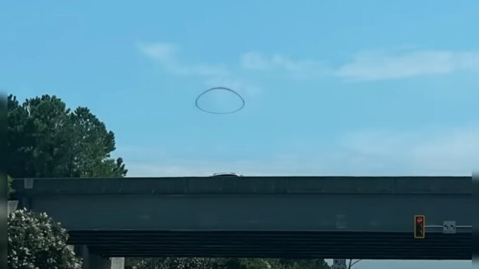 Mysterious Black Ring Spotted in Sky Over Virginia | The Gateway Pundit