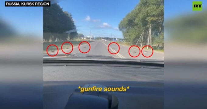 HOT Pursuit: Russians Flee From Hailstorm of Ukrainian Bullets in Kursk, Dodging Landmines in the Process – (VIDEO) | The Gateway Pundit
