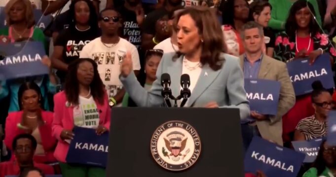 Kamala Harris Mocked After She Suddenly Acquires a New Accent During Atlanta Rally: ‘Transparently Fake’ | The Gateway Pundit