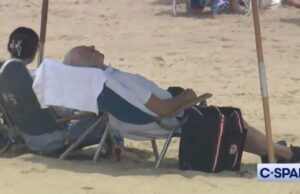 Joe Biden Looks Like a Corpse Lounging on the Beach in Delaware (VIDEO) | The Gateway Pundit