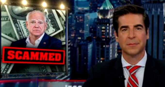 Jesse Watters Breaks Down Massive Covid Funds Scam That Happened in Minnesota on Tim Walz’s Watch (VIDEO) | The Gateway Pundit