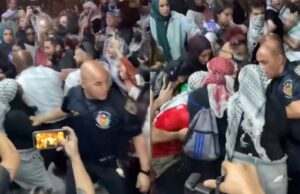 Leftists Eating Their Own: Pro-Hamas Protesters Storm Democrat Kickoff Rally for Harris-Walz Campaign with Gov. Hochul and Mayor Adams — Smoke Bombs Set Off, Mass Arrests Ensue | The Gateway Pundit