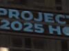 DNC Projects Project 2025 HQ On To Trump Tower Chicago