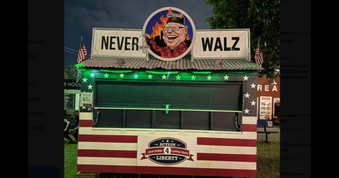 ‘Never Walz’ Booth is Popular Stop at Minnesota State Fair | The Gateway Pundit