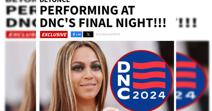Fake News Meets Fake News: CNN’s Abby Phillip Slams TMZ for Reporting Beyoncé as DNC Mystery Guest | The Gateway Pundit