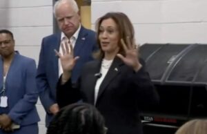 The Cringe: Animated Kamala Harris Talks Word Salad to High School Students as She Kicks Off Georgia Campaign Bus Trip With Tim Walz | The Gateway Pundit