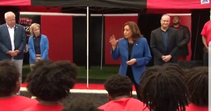 Commie Kamala to Youth Football Team: “You Will Be Undefeated Even If You Don’t Win Every Game” (VIDEO) | The Gateway Pundit