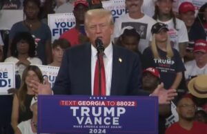 “They Don’t Want the Vote to Be Honest” – Trump Calls Out Dirty Brad Raffensperger at Gov. Brian Kemp at Atlanta Rally | The Gateway Pundit