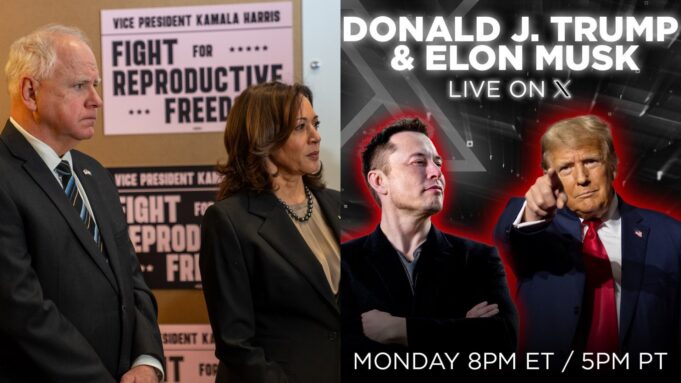Kamala Harris and Tim Walz’s Campaign in Complete Meltdown Over Elon Musk’s Space with President Donald Trump | The Gateway Pundit