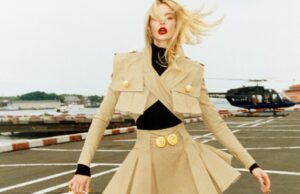 Balmain Goes to New Heights with Fall 2024 Campaign