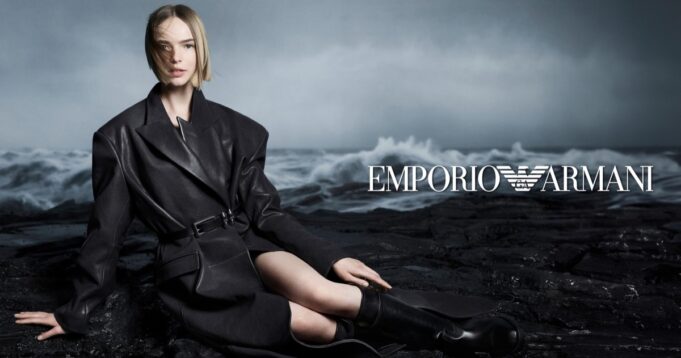 Emporio Armani Fall 2024 Campaign: Moody Coastal Style