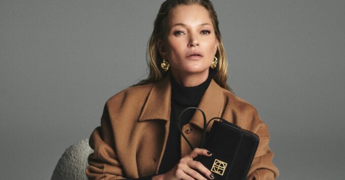 Kate Moss Shines with Anine Bing’s New Handbag for Fall