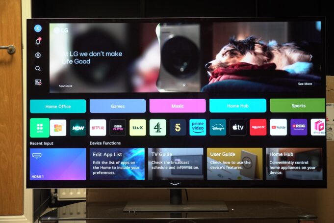 LG turns OLED TVs into billboards because you're busy playing on your phone