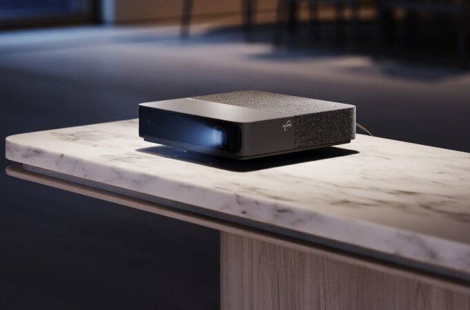 Loewe's We Beam is a smart, compact and bright portable projector