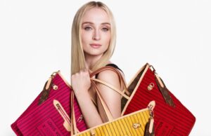 Sophie Turner Debuts Louis Vuitton Neverfull Inside Out Bag
