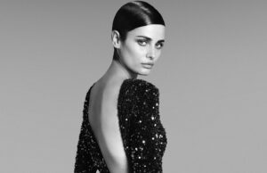 Taylor Hill Enchants in Elisabetta Franchi’s Fall 2024 Ad