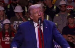 Crowd Starts To Leave Trump 45 Minutes Into Indiana, PA Speech