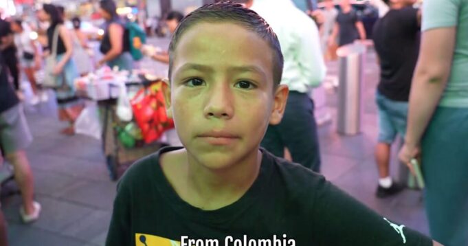 HORROR! Muckraker Exclusive: Small Illegal Alien Children Are Put to Work Full-Time in Times Square for 10 Hours a Day! (VIDEO) | The Gateway Pundit