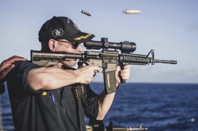 Navy Destroyer Commander Relieved of Duty After Unbelievable Photo of Backward Rifle Scope | The Gateway Pundit