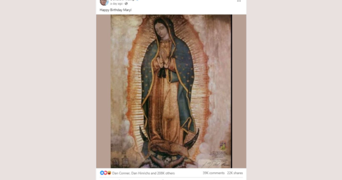 Donald Trump Celebrates Mother Mary’s Birthday on Facebook | The Gateway Pundit