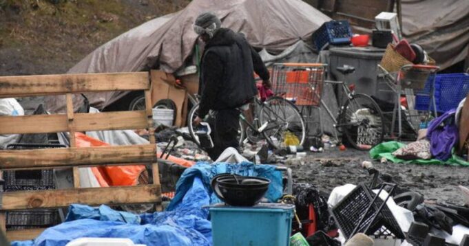 Volunteers Cleaning Homeless Encampment in Seattle Discover Nearly 80 Potentially Explosive Propane Tanks | The Gateway Pundit