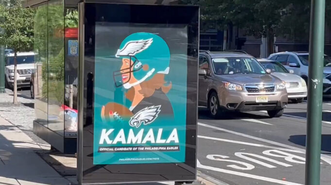 FAIL: Fake Ads Endorsing Kamala as the “Official Candidate of the Philadelphia Eagles” Spark Outrage Among Fans – Team Issues Statement | The Gateway Pundit