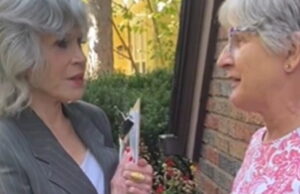 COMMIES FOR KAMALA? Hanoi Jane Fonda Campaigning Door-to-Door for Harris in Michigan (VIDEO) | The Gateway Pundit