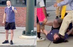 Angry Palestinian Supporter Shot in the Stomach After Violently Attacking Pro-Israel Iraq War Veteran | The Gateway Pundit