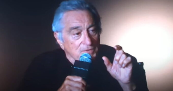 SAD: Robert De Niro Can’t Get Through Q and A Session About New Movie Without Expressing His Trump Derangement Syndrome (VIDEO) | The Gateway Pundit