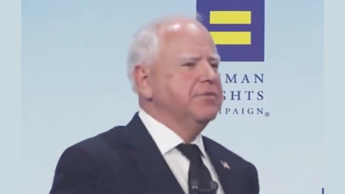 Another Tim Walz Lie: Claims Being Gay is Illegal in Nebraska (Video) | The Gateway Pundit