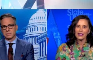 CNN’s Jake Tapper Asks Michigan Governor Whitmer if Kamala Harris Should Do Unscripted Appearances-Her Response Is Nonsensical (VIDEO) | The Gateway Pundit