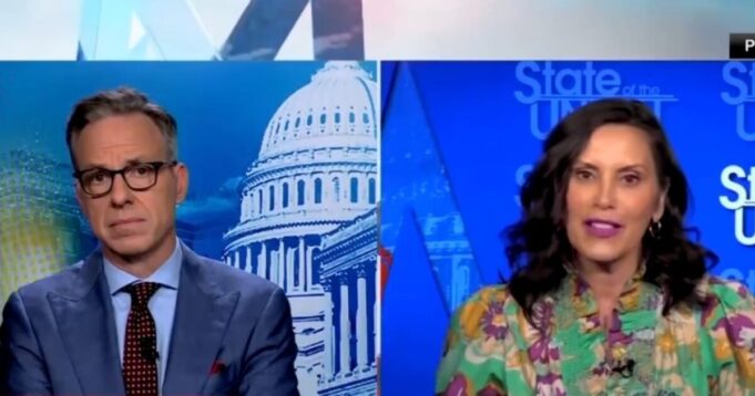 CNN’s Jake Tapper Asks Michigan Governor Whitmer if Kamala Harris Should Do Unscripted Appearances-Her Response Is Nonsensical (VIDEO) | The Gateway Pundit