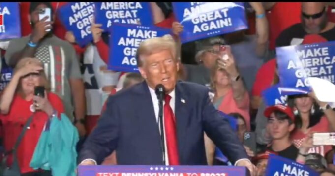 President Trump Holds Rally in Erie, Pennsylvania — “I Think November 5th Will Be the Most Important Day Potentially in the History of our Country” (VIDEO) | The Gateway Pundit