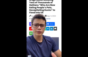 Victor Reacts: Kamala’s Pet Eating Haitians Terrorize Ohio | The Gateway Pundit