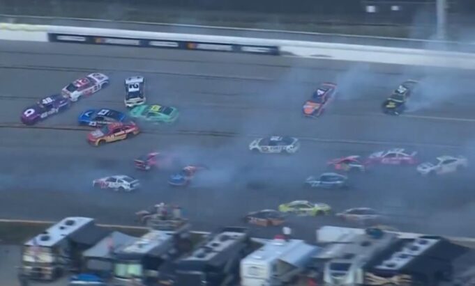 28 Cars Wiped Out in Biggest NASCAR Crash Ever – Nearly ENTIRE Field Involved in Crash at Talladega (VIDEO) | The Gateway Pundit