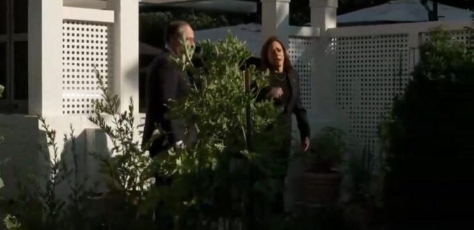 WATCH: Kamala Harris Walks Away as Reporters Ask Questions About Hurricane Milton Preparation | The Gateway Pundit
