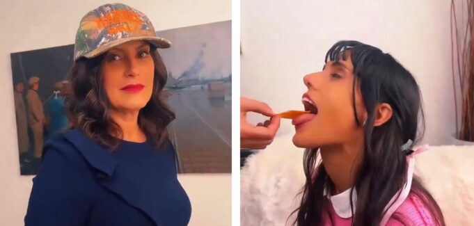 Kamala Harris Campaign Co-Chair Gretchen Whitmer Mocks Catholic Communion With Doritos While Wearing Harris-Walz Hat in Bizarre Dominatrix Video | The Gateway Pundit