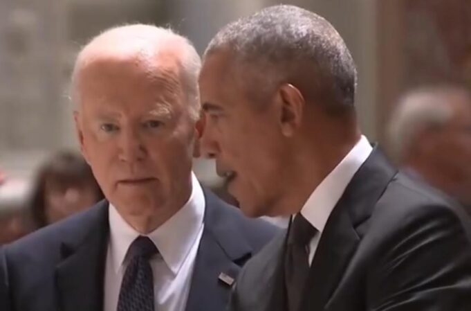 Karine Jean-Pierre Slips When Asked About Biden and Obama’s Tense Exchange at Ethel Kennedy’s Funeral | The Gateway Pundit