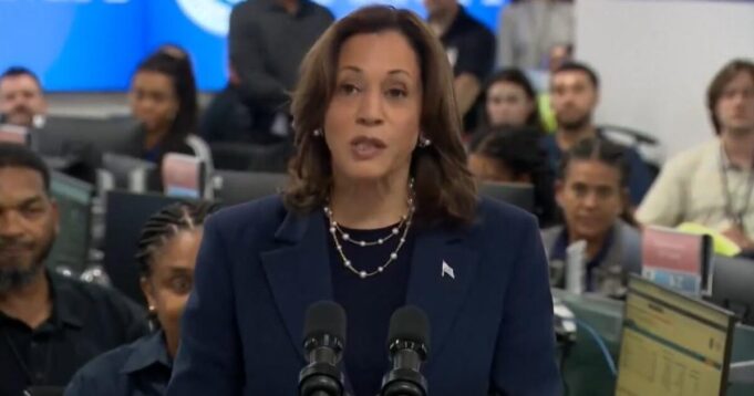 Kamala Harris Shows Up to FEMA Headquarters, Spends Less Than Five Minutes Reading Off Script, Then Bolts without Speaking to the Press (VIDEO) | The Gateway Pundit