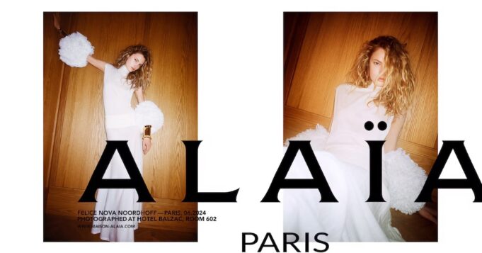 Alaïa’s Fall 2024 Campaign Captures Raw Beauty in Paris