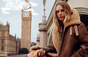 Cara Delevingne Wears Burberry’s Luxe Outerwear in New Ad