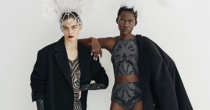 Etro x Wolford Spotlight Bold Prints in New Collab