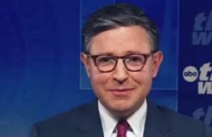 Mike Johnson Falls Apart When Asked To Say That Biden Won And Trump Lost