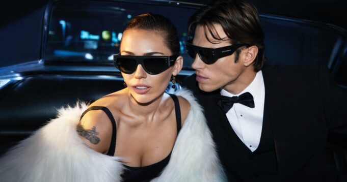 Miley Cyrus Serves Glam for Dolce & Gabbana Eyewear Fall Ad